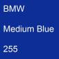 Preview: BMW, Medium Blue, 255.